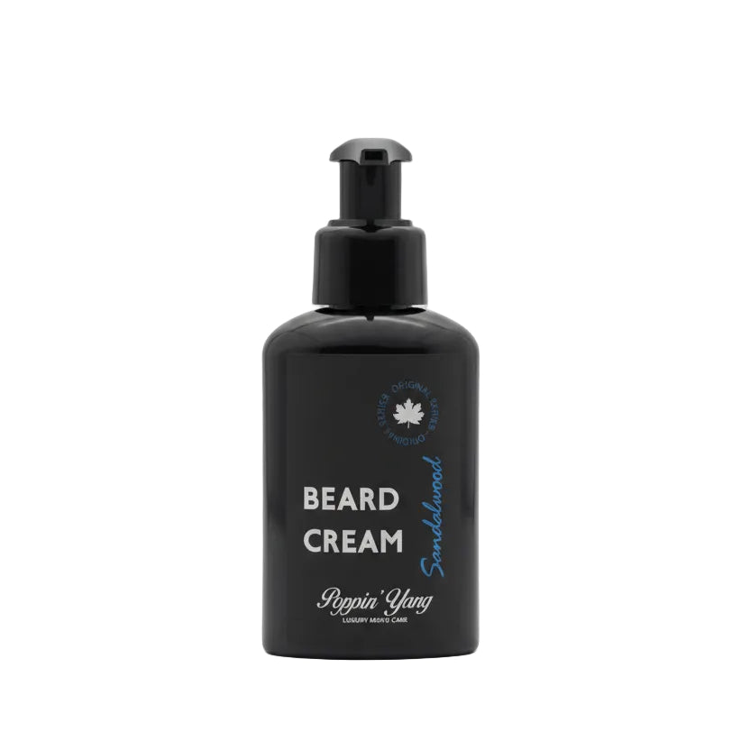 Poppin’ Yang beard cream sandalwood - Crema de barba 100 ml
