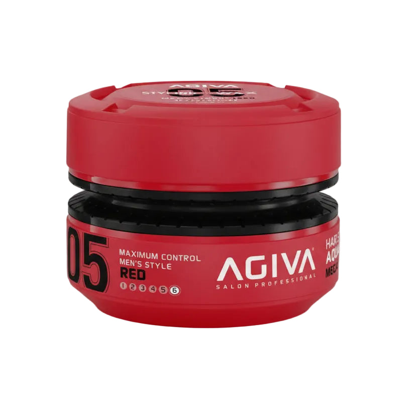 Agiva Styling Hair Wax Aqua Mega Strong - Red 175 ml