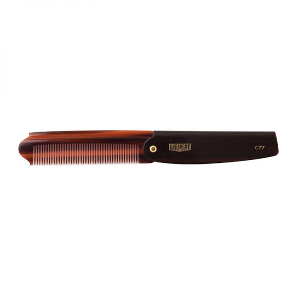 Uppercut comb ct7 torotise shell flip comb